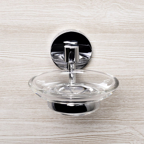 Мыльница WasserKRAFT Rhein K-6229 хром Мыльница WasserKRAFT Rhein K-6229 хром