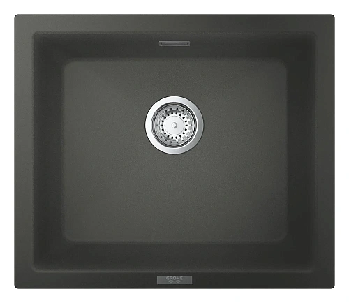 Кухонная мойка GROHE K700U с одной чашей, 533 x 457 мм, серый гранит (31654AT0) Кухонная мойка GROHE K700U с одной чашей, 533 x 457 мм, серый гранит (31654AT0)