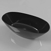 Картинка анонса товара «ванна из искусственного камня whitecross onyx b 160x75 (черный глянец) искусственный камень 0205.160 0205.160075.101»