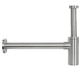Детальная картинка товара «сифон для раковины remer inox ss958l, нержавеющая сталь»