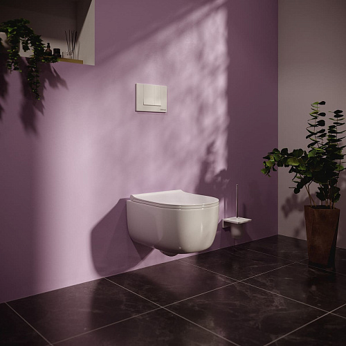 Инсталляция для унитаза BERGES NOVUM кнопка S4 Soft Touch белая 040244 Инсталляция для унитаза BERGES NOVUM кнопка S4 Soft Touch белая 040244