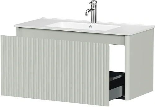 Тумба под раковину Allen Brau Gravity 100 1.370018.PWM папирус матовый Тумба под раковину Allen Brau Gravity 100 1.370018.PWM папирус матовый