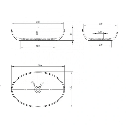 Раковина ABBER Kristall AT2801Emerald прозрачная, накладная, зеленая Раковина ABBER Kristall AT2801Emerald прозрачная, накладная, зеленая