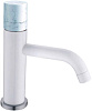 Картинка анонса товара «смеситель для раковины boheme stick white mramor white 121-w-mr-white»