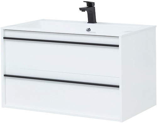 Тумба под раковину Aquanet Lino 90 белый матовый 00253904 Тумба под раковину Aquanet Lino 90 белый матовый 00253904