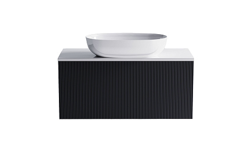 Тумба с раковиной Astra-Form М-40 Slim 900 мм 03190006ral7024+05060017+04010016+волна вертикальная темно-серый (RAL7024 матовый) Тумба с раковиной Astra-Form М-40 Slim 900 мм 03190006ral7024+05060017+04010016+волна вертикальная темно-серый (RAL7024 матовый)