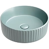 Раковина Ceramica Nova ELEMENT CN6057MLG Зеленый матовый накладная Раковина Ceramica Nova ELEMENT CN6057MLG Зеленый матовый накладная