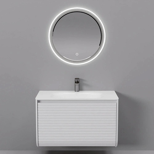 Комплект мебели ArtDecco Lucia 80 ALC08W43S1MF серый Комплект мебели ArtDecco Lucia 80 ALC08W43S1MF серый