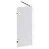 Картинка анонса товара «душевая перегородка am.pm x-joy w94wi-80-f1-bte 80x195, стекло прозрачное 6 мм с покрытием, профиль черный»