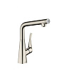 Картинка анонса товара «смеситель для кухни hansgrohe metris sel 320 1j eco 14785800, под сталь»