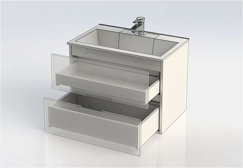 Тумба под раковину Aquanet Алвита 70 серый антрацит 00183992 Тумба под раковину Aquanet Алвита 70 серый антрацит 00183992