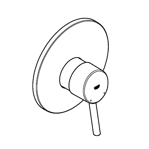 Смеситель для душа GROHE Concetto (внешняя и встраиваемая части), хром (32213001) Смеситель для душа GROHE Concetto (внешняя и встраиваемая части), хром (32213001)