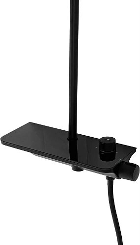 Душевая система STWORKI Стокгольм FT13651-OBD со смесителем для ванны, черная матовая 577359 Душевая система STWORKI Стокгольм FT13651-OBD со смесителем для ванны, черная матовая 577359