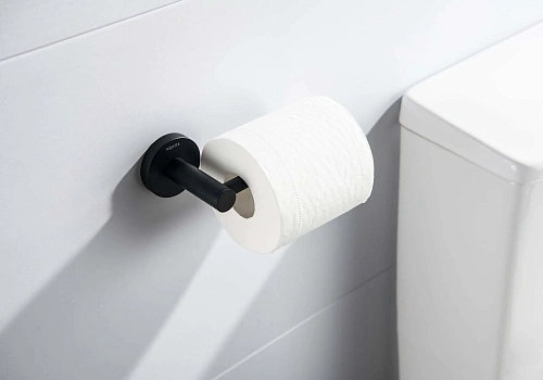 Держатель туалетной бумаги Aquatek ЕВРОПА AQ4108MB черный матовый Держатель туалетной бумаги Aquatek ЕВРОПА AQ4108MB черный матовый