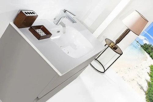 Тумба под раковину Armadi Art VALLESSI 100 Кашемир матовая Soft touch 837-100-C matt Тумба под раковину Armadi Art VALLESSI 100 Кашемир матовая Soft touch 837-100-C matt