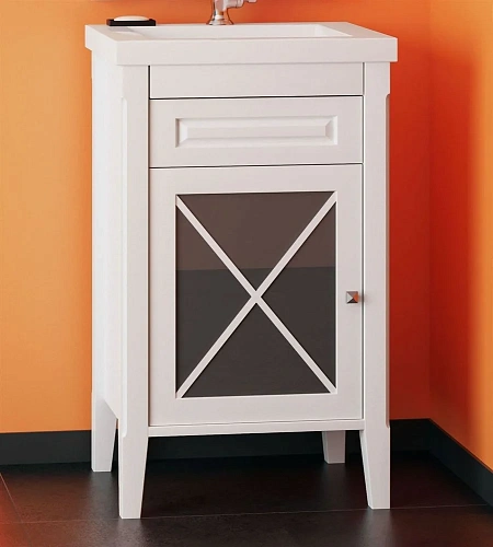 Тумба под раковину Opadiris Палермо 50 левый белый матовый Z0000008558 Тумба под раковину Opadiris Палермо 50 левый белый матовый Z0000008558