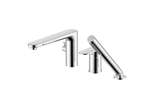 Смеситель на борт ванны Aquatek НИКА AQ1848CR хром Смеситель на борт ванны Aquatek НИКА AQ1848CR хром