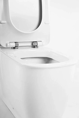 Унитаз напольный BelBagno PRADO BB10150CP/BB10150SC безободковый с сиденьем Унитаз напольный BelBagno PRADO BB10150CP/BB10150SC безободковый с сиденьем