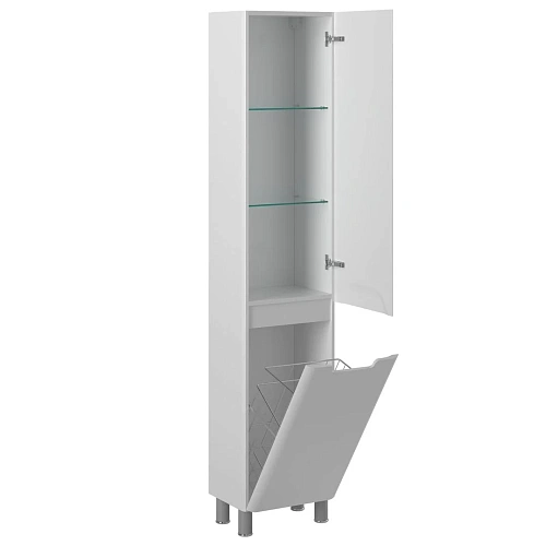 Шкаф-пенал BRIZ Альби пк-40 правый 235 04-00к40-00 02 БЕЛ белый Шкаф-пенал BRIZ Альби пк-40 правый 235 04-00к40-00 02 БЕЛ белый