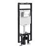 Картинка анонса товара «инсталляция для унитаза wasserkraft dinkel 58tlt.010.me.ch01 с клавишей смыва хром»