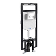 Инсталляция для унитаза WasserKRAFT Dinkel 58TLT.010.ME.CH01 с клавишей смыва хром Инсталляция для унитаза WasserKRAFT Dinkel 58TLT.010.ME.CH01 с клавишей смыва хром