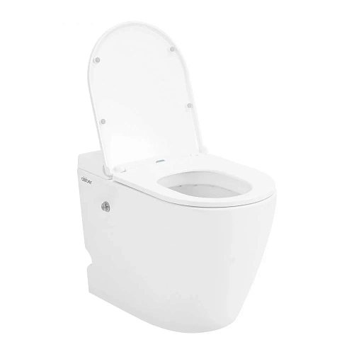 Унитаз приставной ABBER Bequem AC1115P белый с импульсным смывом с крышкой микролифт Унитаз приставной ABBER Bequem AC1115P белый с импульсным смывом с крышкой микролифт