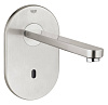 Картинка анонса товара «кран grohe eurosmart ce (без функции смешивания воды), нержавеющая сталь (36334sd0) инфракрасный»