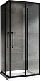 Душевой уголок ABBER Schwarzer Diamant AG02080BH-S80B 80x80 см универсальный, профиль черный, стекло прозрачное Душевой уголок ABBER Schwarzer Diamant AG02080BH-S80B 80x80 см универсальный, профиль черный, стекло прозрачное
