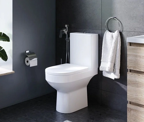 Комплект мебели AM.PM Gem UK91SA душевого уголка с поддоном с унитазом, комплектом смесителей, душевым гарнитуром и аксессуарами Комплект мебели AM.PM Gem UK91SA душевого уголка с поддоном с унитазом, комплектом смесителей, душевым гарнитуром и аксессуарами