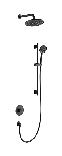 Душевая система ARROW AG3732MB-1 c внутренней частью, черный матовый Душевая система ARROW AG3732MB-1 c внутренней частью, черный матовый