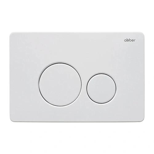 Комплект унитаза ABBER Bequem AC1132TC белый, с закрытым дном с инсталляцией AC0105 и кнопкой AC0121MW белая матовая Комплект унитаза ABBER Bequem AC1132TC белый, с закрытым дном с инсталляцией AC0105 и кнопкой AC0121MW белая матовая