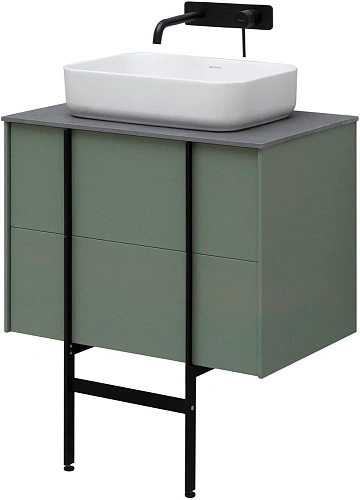 Тумба под раковину Allen Brau Reality 70 1.32004.CGM олива матовый Тумба под раковину Allen Brau Reality 70 1.32004.CGM олива матовый