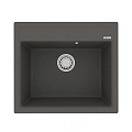 Кухонная мойка Lemark HANKA 570 врезная из кварцгранита, серый шелк 9910017 Кухонная мойка Lemark HANKA 570 врезная из кварцгранита, серый шелк 9910017