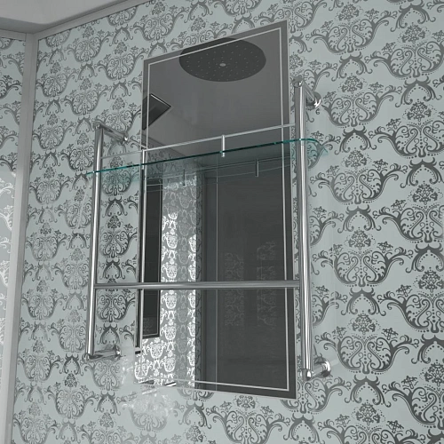 Душевая кабина Niagara Luxe NG-7744W (1200x1200х2150) высокий поддон стенки белые Душевая кабина Niagara Luxe NG-7744W (1200x1200х2150) высокий поддон стенки белые