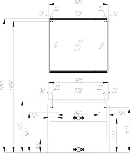 Комплект мебели STWORKI Кронборг 90 477835 Комплект мебели STWORKI Кронборг 90 477835