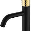 Смеситель для раковины Boheme STICK BLACK DIAMOND GOLD 121-BG Смеситель для раковины Boheme STICK BLACK DIAMOND GOLD 121-BG