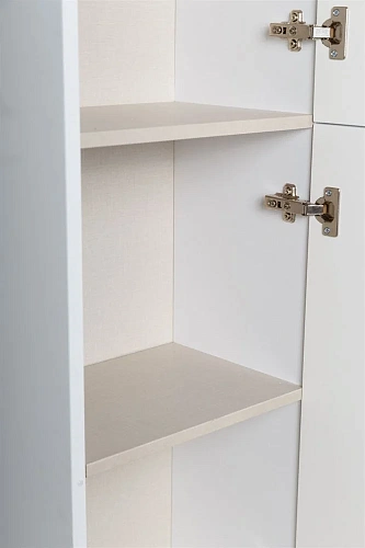 Шкаф-пенал ART&MAX PLATINO AM-Platino-1500-2A-SO-BM подвесной с двумя распашными дверцами, белый мат Шкаф-пенал ART&MAX PLATINO AM-Platino-1500-2A-SO-BM подвесной с двумя распашными дверцами, белый мат