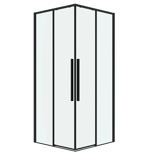 Душевой уголок GROSSMAN Galaxy 300.K33.01.9090.21.00 (90x90x195) квадрат,раздвиж,черн.мат., стекло прозрач Душевой уголок GROSSMAN Galaxy 300.K33.01.9090.21.00 (90x90x195) квадрат,раздвиж,черн.мат., стекло прозрач