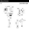 Гигиенический душ WHITECROSS Y SYSYBI1GM оружейная сталь Гигиенический душ WHITECROSS Y SYSYBI1GM оружейная сталь