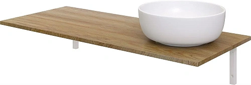 Комплект мебели DIWO Элиста 120 светлое дерево, с раковиной Moduo 40 RING (комплект, гарнитур) 55575 555754 Комплект мебели DIWO Элиста 120 светлое дерево, с раковиной Moduo 40 RING (комплект, гарнитур) 55575 555754