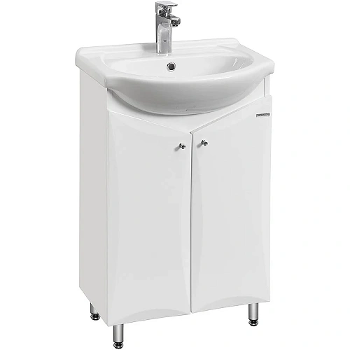 Тумба под раковину Aquaton Джимми 57 У белый 1A250501DJ010 Тумба под раковину Aquaton Джимми 57 У белый 1A250501DJ010