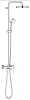 Душевая система GROHE Tempesta Cosmopolitan 210 со смесителем, хром (26224001)