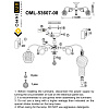 Люстра потолочная Omnilux Telti OML-53607-08 Люстра потолочная Omnilux Telti OML-53607-08