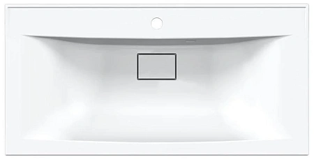 Раковина Vincea VCB-3M900W из искусственного камня, цвет белый Раковина Vincea VCB-3M900W из искусственного камня, цвет белый