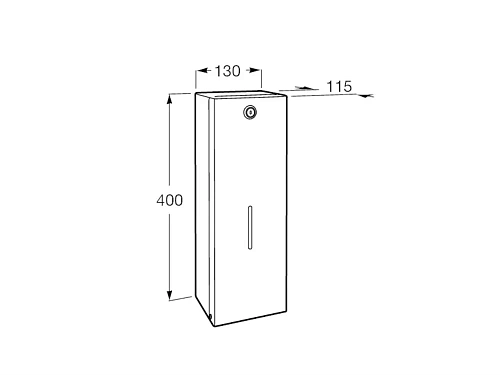 Держатель туалетной бумаги Roca Public 817409002 Держатель туалетной бумаги Roca Public 817409002