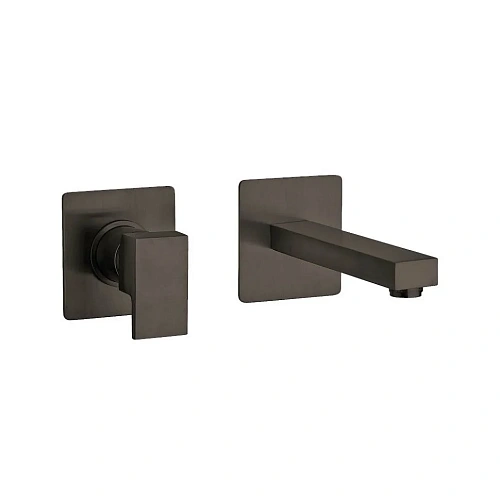 Смеситель для раковины Paini Dax 84PZ208RQ встраиваемый, черный матовый Смеситель для раковины Paini Dax 84PZ208RQ встраиваемый, черный матовый