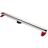 Душевой лоток BERGES SUPER Slim 400, матовый хром, S-сифон D50/105 H50 вертикальный 090077 Душевой лоток BERGES SUPER Slim 400, матовый хром, S-сифон D50/105 H50 вертикальный 090077