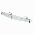 Полка WasserKRAFT Wern K-2544 стеклянная с бортиком хром
