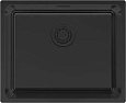 Кухонная мойка Paulmark YUNI 54 UN YU54-MBN, матовый черный NANO-PVD, 540х440мм Кухонная мойка Paulmark YUNI 54 UN YU54-MBN, матовый черный NANO-PVD, 540х440мм