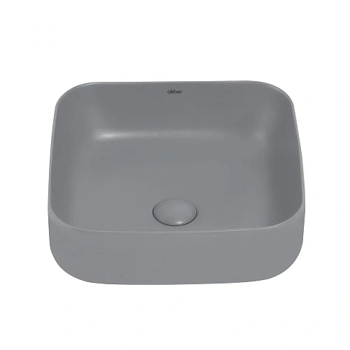 Раковина ABBER Rechteck AC2211MG накладная, серая матовая Раковина ABBER Rechteck AC2211MG накладная, серая матовая